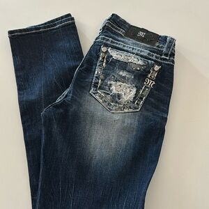 Miss Me - mid rise - easy straight -27